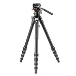 Alta Pro 3VLT 235AV10 Aluminum Travel Tripod w/ Counterbalancing Ultra-Compact Video Head