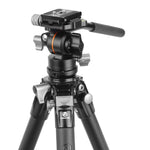 Alta Pro 3VLT 235AV12 Aluminum Travel Tripod w/ Counterbalancing Video Head