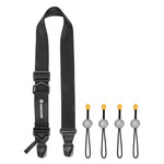Vanguard Connect QCK NS 38 BK Black Quick-Adjust, Quick-Release Camera & Binocular Neck Strap