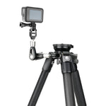 Endeavor L 303CGM Full-Size Carbon Fiber Shooting Tripod with Gun Mount Clamp