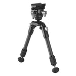Vanguard EQ-Precision 1QS C Carbon Gun Bipod w/ Ball Head & Quick-Release Pic Rail Adapter