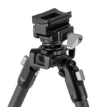 Vanguard Equalizer 1ARCA C Carbon Fiber Shooting Bipod | ARCA-Compatible Hunting Bipod