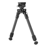 Vanguard Equalizer 2ARCA C Carbon Fiber Shooting Bipod | ARCA-Compatible Hunting Bipod