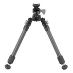 Vanguard Equalizer 2QS C Carbon Fiber Gun Bipod w/ Quick-Release Pic Rail Adapter