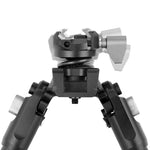 Vanguard Equalizer 3QS C Carbon Shooting Bipod | Quick-Release Picatinny Rail Hunting Bipod