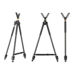 Vanguard Quest T62 C 3-in-1 Carbon Fiber Shooting Tripod with Removable ARCA-Compatible V-Yoke