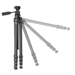 VEO 5 234AO26 Aluminum Outdoor Tripod w/ Pan Head for Scopes, Optics, and Cameras