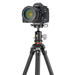 VEO 5 234CB-110S Carbon Tripod w/ Dual-Axis Head for Cameras & Smartphones