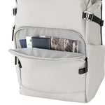 Vanguard VEO Lite B25L Camera & Everyday Backpack (Cream) – Fits Full-Frame Camera with 70–200mm Attached + 3–4 Lenses, 16