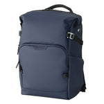 Vanguard VEO Lite B25L Camera & Everyday Backpack (Navy) – Fits Full-Frame Camera with 70–200mm Attached + 3–4 Lenses, 16