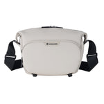 Vanguard VEO Lite S7L Camera & Everyday Shoulder Bag (Cream) – Fits Mirrorless Camera + Multiple Lenses, Tablet Storage, Removable Dividers, Easy-Clean Water-Resistant Design
