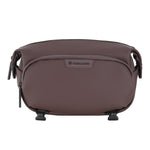 Vanguard VEO Lite W3L Camera & Everyday Waist Pack (Chocolate) – 3L Capacity, Fits Mirrorless Camera + Accessories, Tripod Strap, Adjustable Wear, Easy-Clean Water-Resistant Design
