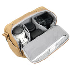 Vanguard VEO Metro S9L Camera & Everyday Shoulder Bag (Beige) – Fits Full-Frame Camera with 3 Lenses (Up to 70–200mm f/2.8), 13