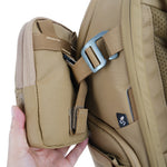 Vanguard VEO Metro SP Smartphone Pouch (Beige) – Fits Large Smartphones (Including iPhone 16/17 Pro Max), Dual Padded Compartments, Removable Strap, Weather-Resistant Design