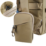 Vanguard VEO Metro SP Smartphone Pouch (Beige) – Fits Large Smartphones (Including iPhone 16/17 Pro Max), Dual Padded Compartments, Removable Strap, Weather-Resistant Design