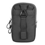 Vanguard VEO Metro SP Smartphone Pouch (Black) – Fits Large Smartphones (Including iPhone 16/17 Pro Max), Dual Padded Compartments, Removable Strap, Weather-Resistant Design