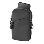 Vanguard VEO Metro SP Smartphone Pouch (Black) – Fits Large Smartphones (Including iPhone 16/17 Pro Max), Dual Padded Compartments, Removable Strap, Weather-Resistant Design