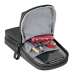 Vanguard VEO Metro SP Smartphone Pouch (Black) – Fits Large Smartphones (Including iPhone 16/17 Pro Max), Dual Padded Compartments, Removable Strap, Weather-Resistant Design