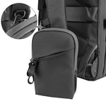 Vanguard VEO Metro SP Smartphone Pouch (Black) – Fits Large Smartphones (Including iPhone 16/17 Pro Max), Dual Padded Compartments, Removable Strap, Weather-Resistant Design