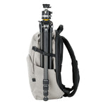 Vanguard VEO Lite B25L Camera & Everyday Backpack (Cream) – Fits Full-Frame Camera with 70–200mm Attached + 3–4 Lenses, 16