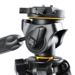 Vanguard VESTA 233APU Aluminum Shooting Tripod Kit with Pan Head & U-Yoke – Optics & Rifle Support Tripod for Hunting