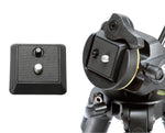 Vanguard VESTA 233APU Aluminum Shooting Tripod Kit with Pan Head & U-Yoke – Optics & Rifle Support Tripod for Hunting