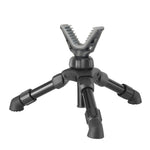 Vanguard VESTA VS-82V Ultra-Compact Tabletop Tripod with V-Yoke Shooting Rest – 360° Panning Yoke, Adjustable Aluminum Legs, Under 1 lb.